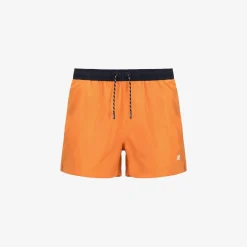 K-WAY Hazel Bicolor - Bathing Suits - Swimming Trunk - Man - Orange M-Blue D Store