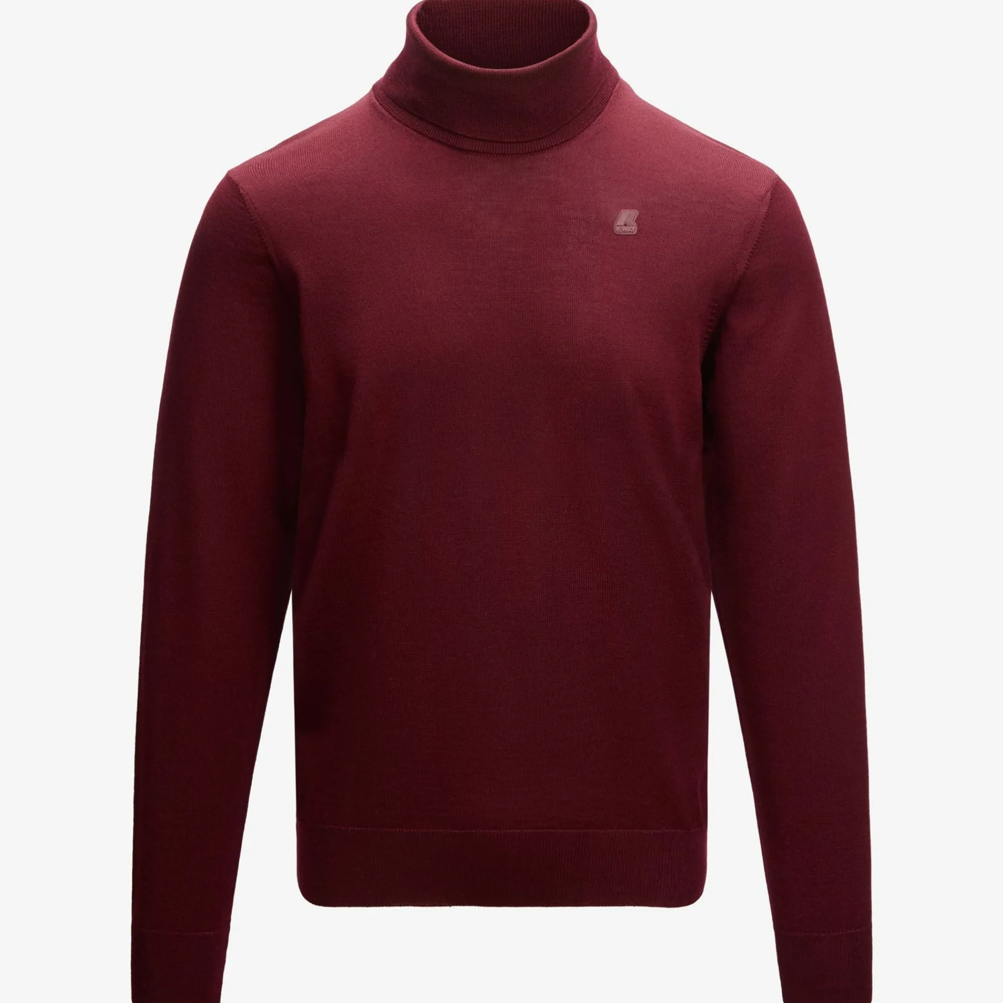 K-WAY Henry Merino - Knitwear - Pullover - Man - Brown Blackened Clearance