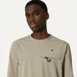 K-WAY Imperty - Fleece - Jumper - Unisex - Beige Taupe Clearance