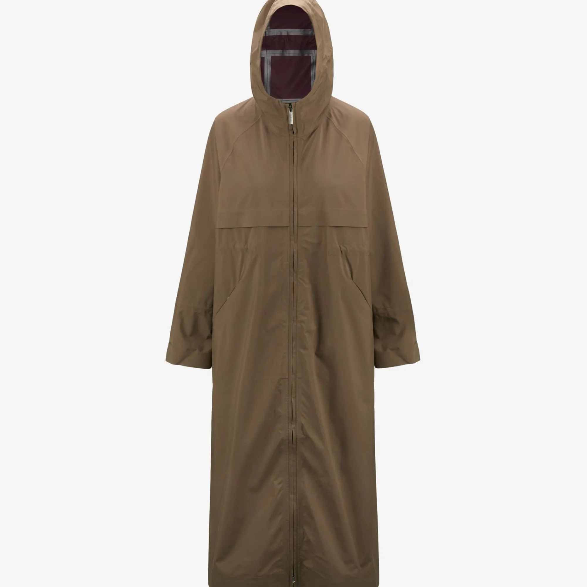 K-WAY Isoe Clean Look 3L - Jackets - Long - Woman - Brown Corda-Red Dk Store