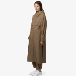 K-WAY Isoe Clean Look 3L - Jackets - Long - Woman - Brown Corda-Red Dk Store