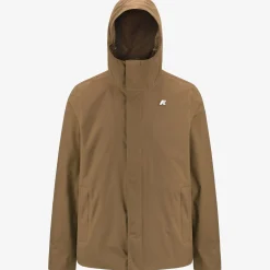 K-WAY Jack Ottoman - Jackets - Short - Man - Brown Corda New