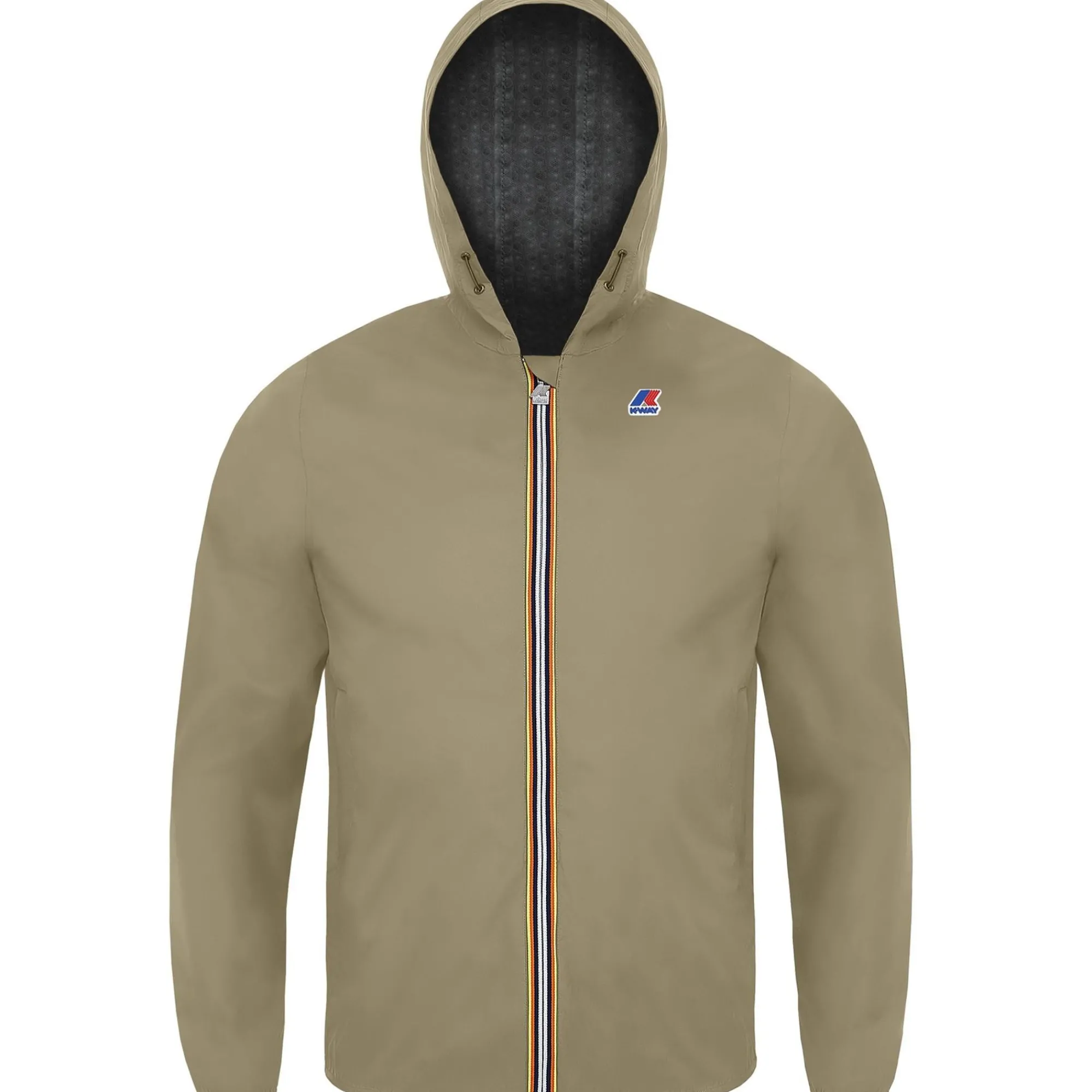 K-WAY Jack Plus.Dot - Jackets - Short - Man - Beige Khaki Flash Sale