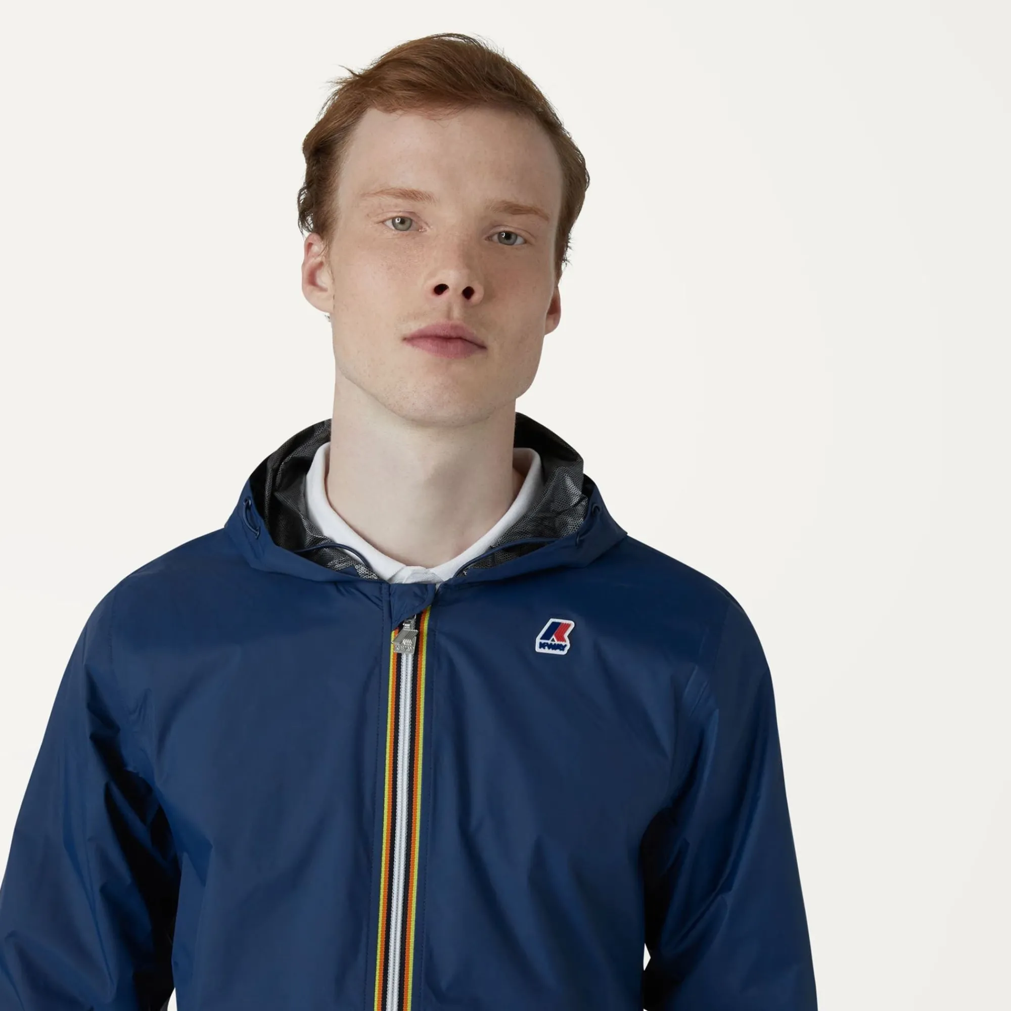 K-WAY Jack Plus.Dot - Jackets - Short - Man - Blue Deep Best