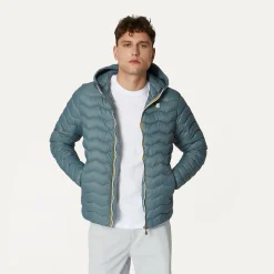 K-WAY Jack Quilted Warm - Jackets - Short - Man - Grey Everest Hot