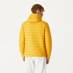 K-WAY Jack Quilted Warm - Jackets - Short - Man - Yellow Sunflower Discount