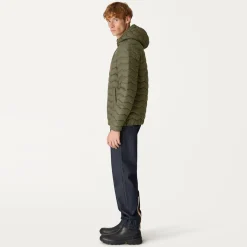 K-WAY Jack Quilted Warm - Jackets - Short - Man - Green Blackish Online