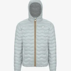 K-WAY Jack Quilted Warm - Jackets - Short - Man - Grey Lt Sale