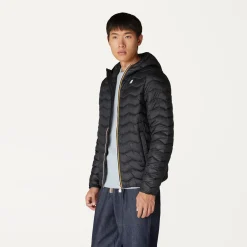 K-WAY Jack Quilted Warm - Jackets - Short - Man - Black Pure Sale