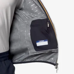 K-WAY Jack Stretch Dot - Jackets - Short - Man - Blue Depth Store