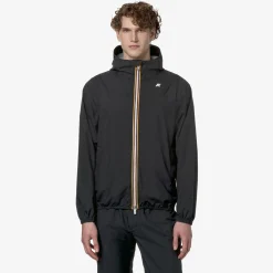 K-WAY Jack Stretch Dot - Jackets - Short - Man - Black Pure Discount