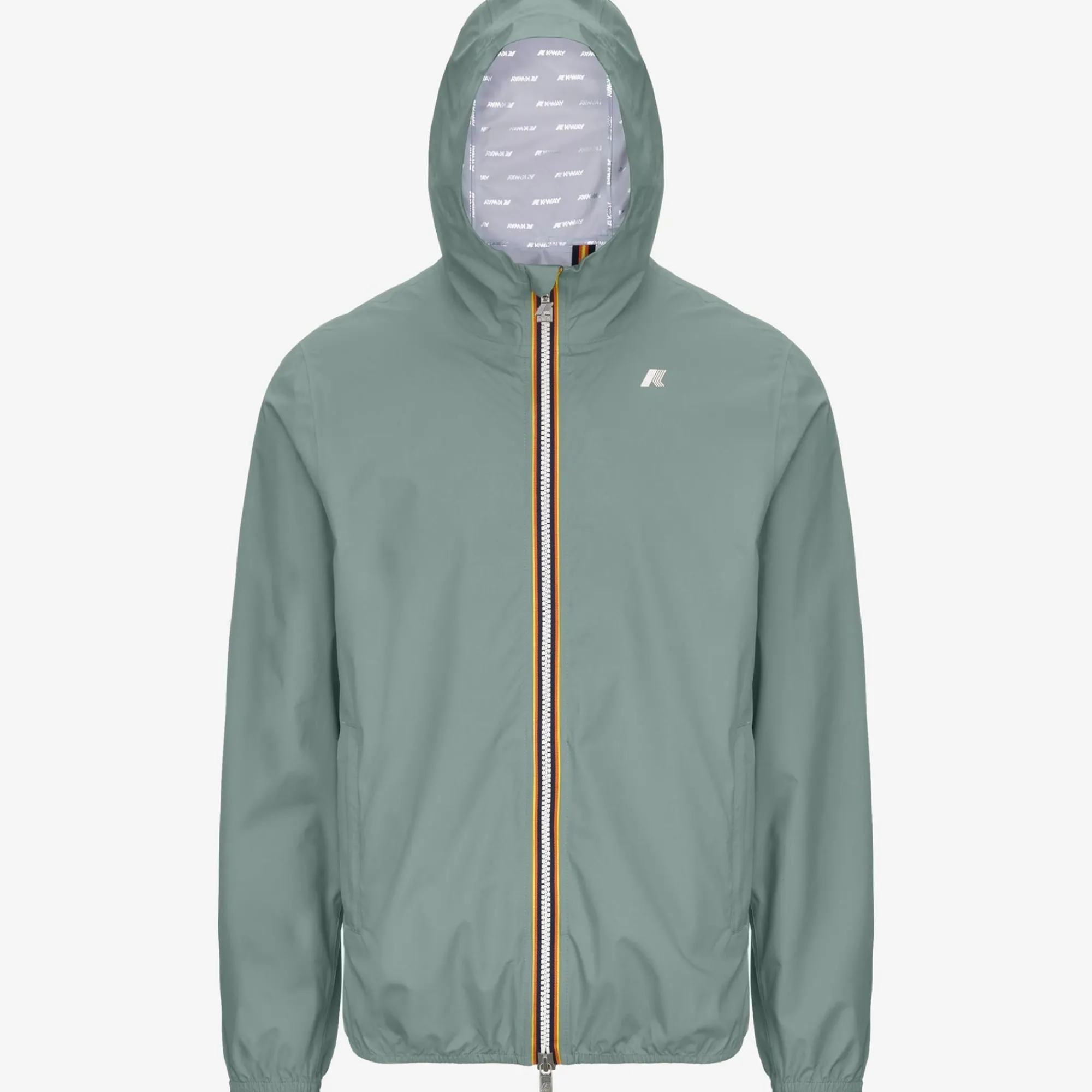 K-WAY Jack Stretch Dot - Jackets - Short - Man - Green Mold Discount