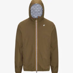 K-WAY Jack Stretch Dot - Jackets - Short - Man - Brown Corda Outlet