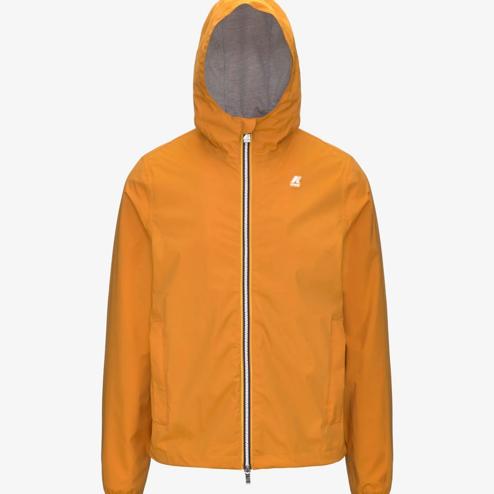 K-WAY Jackstretch Nylon Jersey - Jackets - Short - Man - Orange Md Cheap