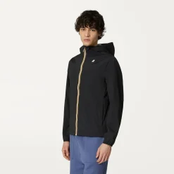 K-WAY Jackstretch Nylon Jersey - Jackets - Short - Man - Black Pure Best