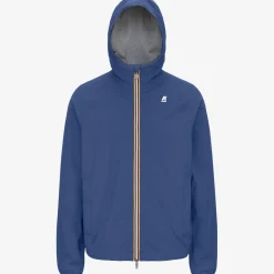 K-WAY Jackstretch Nylon Jersey - Jackets - Short - Man - Blue Fiord Shop