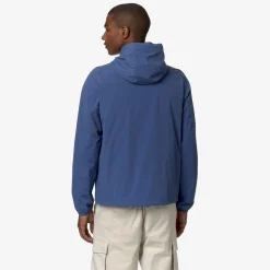 K-WAY Jackstretch Nylon Jersey - Jackets - Short - Man - Blue Fiord Shop