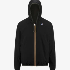 K-WAY Jacques Reversible Ripstop - Jackets - Short - Man - Green Blk-Black Pure Flash Sale