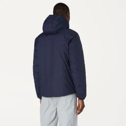 K-WAY Jacques Thermo Plus.2 Reversible - Jackets - Short - Man - Blue Depth-Yellow Solar Sale