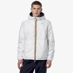 K-WAY Jake Plus.2 Reversible - Jackets - Short - Man - Blue Fiord New
