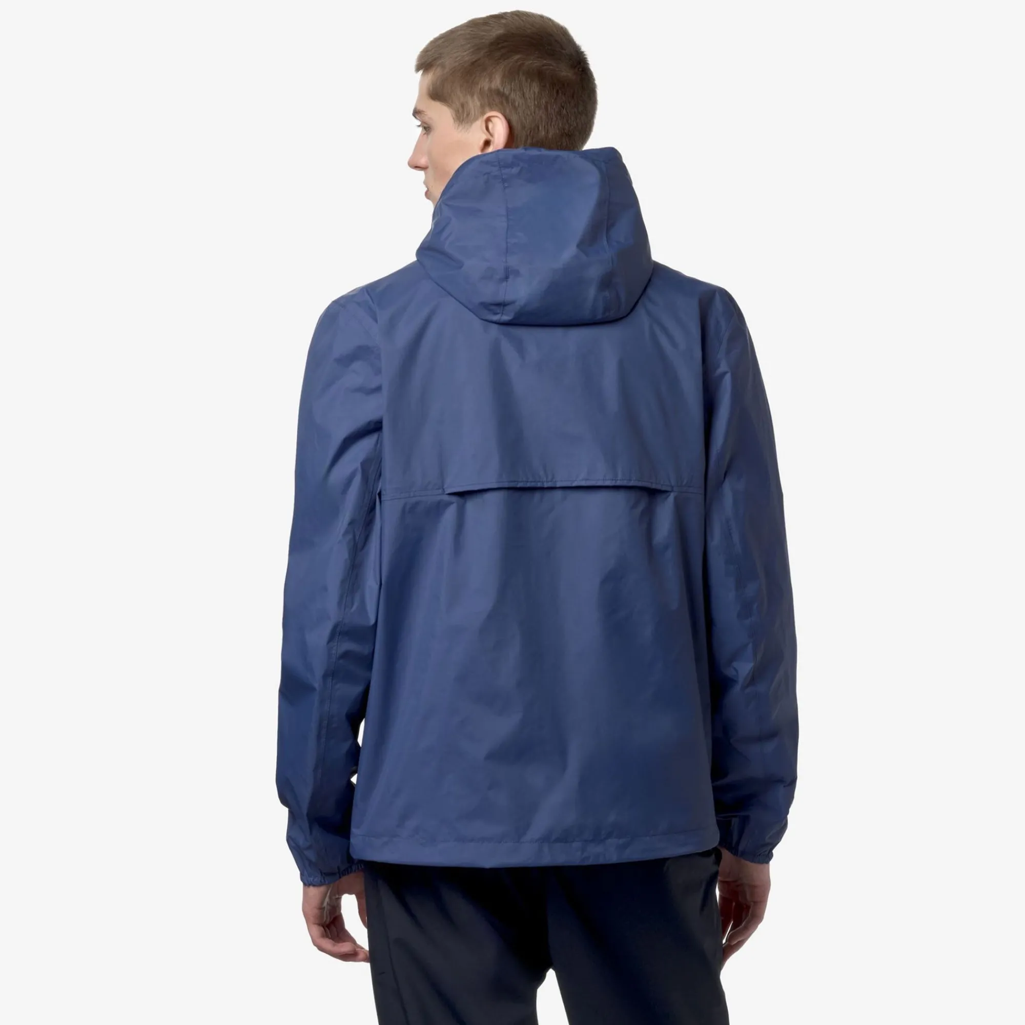K-WAY Jake Plus.2 Reversible - Jackets - Short - Man - Blue Fiord New