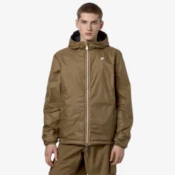 K-WAY Jake Plus.2 Reversible - Jackets - Short - Man - Blue D-Brown C Best