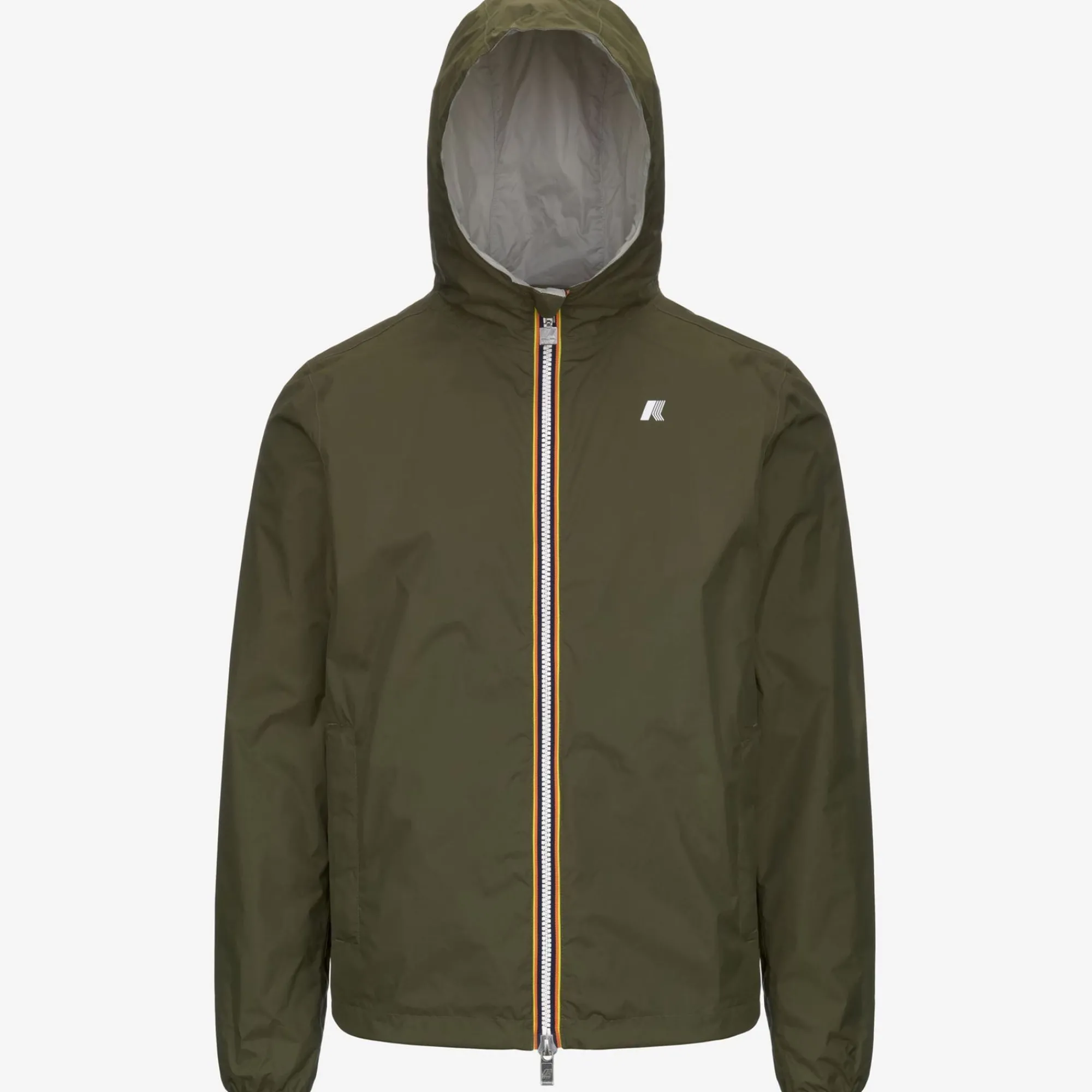 K-WAY Jake Plus.2 Reversible - Jackets - Short - Man - Green C-Beige L Discount