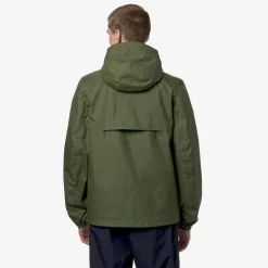 K-WAY Jake Plus.2 Reversible - Jackets - Short - Man - Green C-Beige L Discount