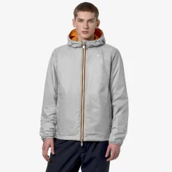K-WAY Jake Plus.2 Reversible - Jackets - Short - Man - Orange Md-Beige Lt Store