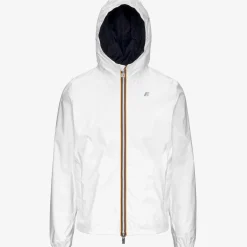 K-WAY Jake Plus.2 Reversible - Jackets - Short - Man - White-Blue Depth Best