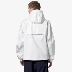 K-WAY Jake Plus.2 Reversible - Jackets - Short - Man - White-Blue Depth Best