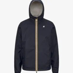 K-WAY Jake Plus.2 Reversible - Jackets - Short - Man - Beigelt-Blue D Store