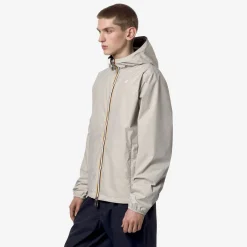 K-WAY Jake Plus.2 Reversible - Jackets - Short - Man - Beigelt-Blue D Store