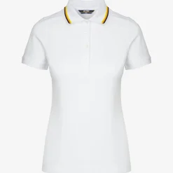 K-WAY Jeannine - Polo Shirts - Polo - Woman - White Sale