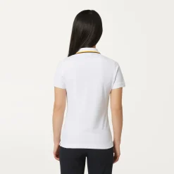 K-WAY Jeannine - Polo Shirts - Polo - Woman - White Sale