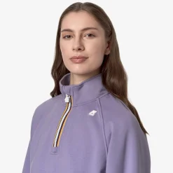 K-WAY Jeune Light Spacer - Fleece - Jumper - Woman - Violet Glicine Cheap