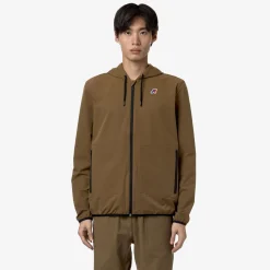 K-WAY Jourdain Travel - Fleece - Jacket - Unisex - Brown Corda Outlet