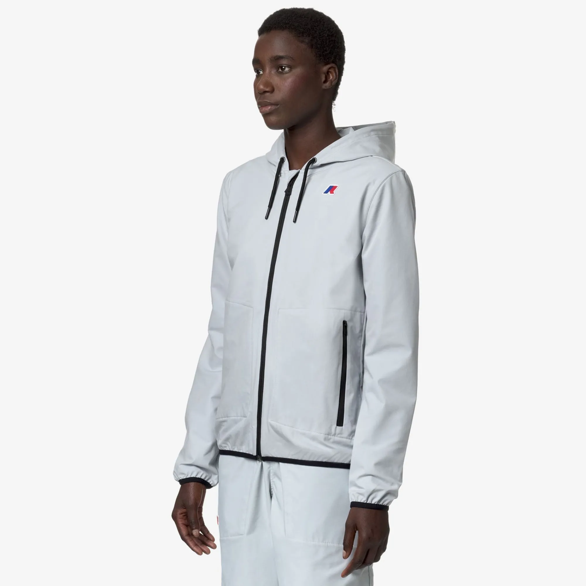 K-WAY Jourdain Travel - Fleece - Jacket - Unisex - Grey Lt Store