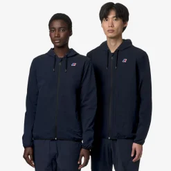 K-WAY Jourdain Travel - Fleece - Jacket - Unisex - Blue Depth Hot