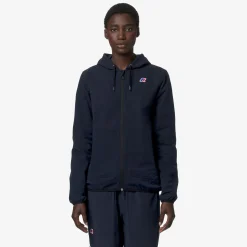 K-WAY Jourdain Travel - Fleece - Jacket - Unisex - Blue Depth Hot