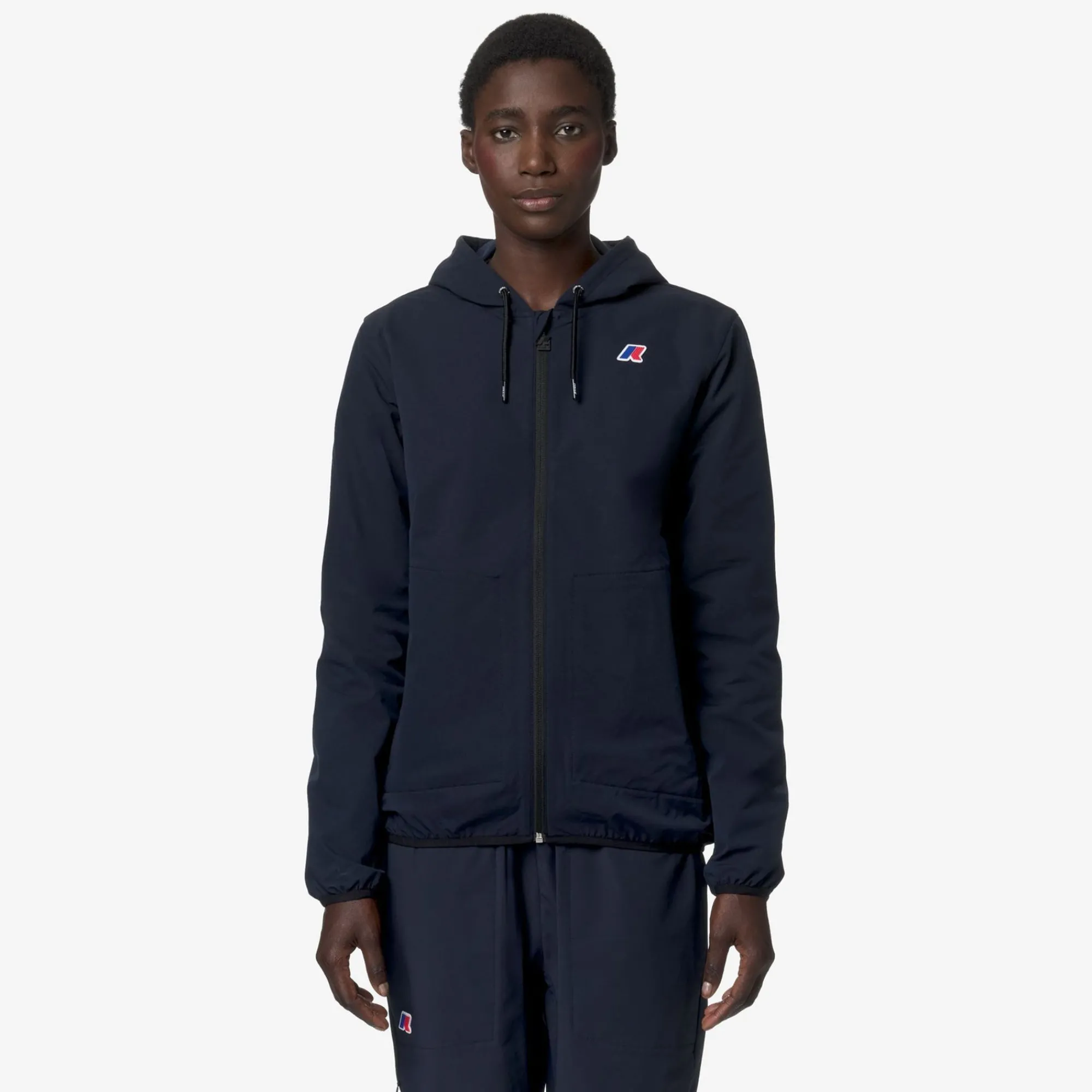 K-WAY Jourdain Travel - Fleece - Jacket - Unisex - Blue Depth Hot