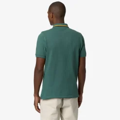 K-WAY Jud - Polo Shirts - Polo - Man - Green Palm Hot