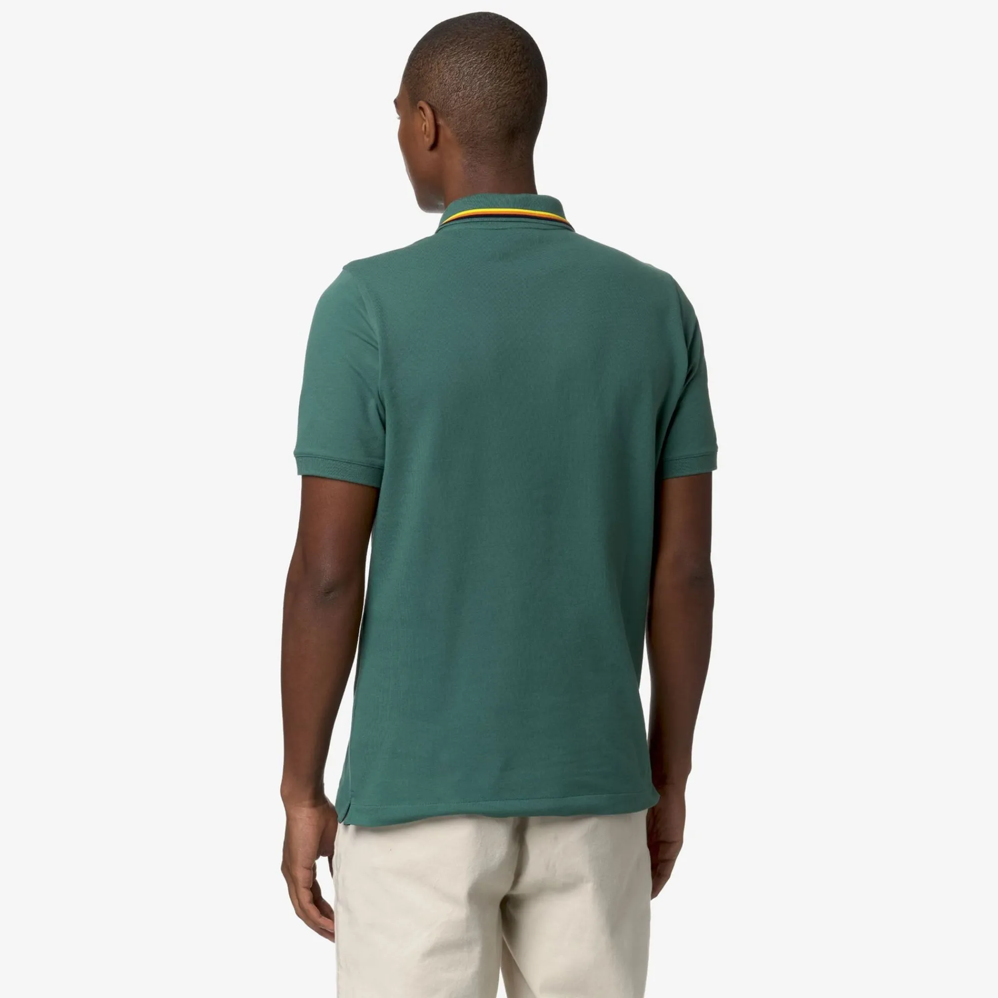 K-WAY Jud - Polo Shirts - Polo - Man - Green Palm Hot