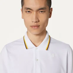 K-WAY Jud - Polo Shirts - Polo - Man - White Cheap