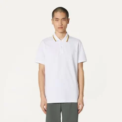 K-WAY Jud - Polo Shirts - Polo - Man - White Cheap