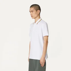 K-WAY Jud - Polo Shirts - Polo - Man - White Cheap