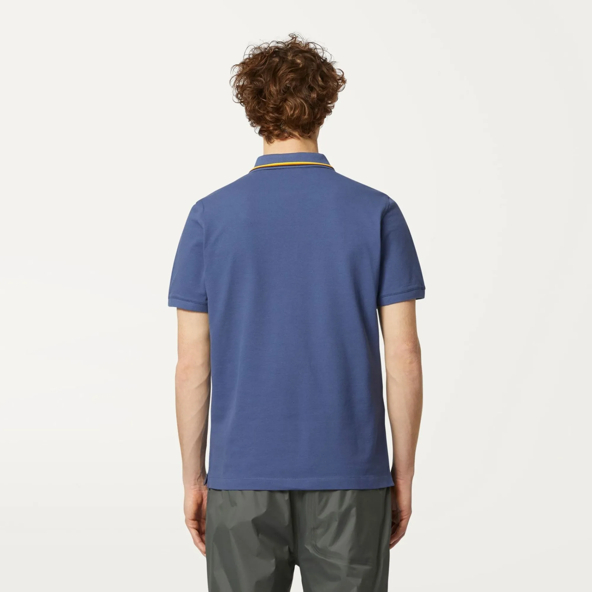K-WAY Jud - Polo Shirts - Polo - Man - Blue Indigo Clearance
