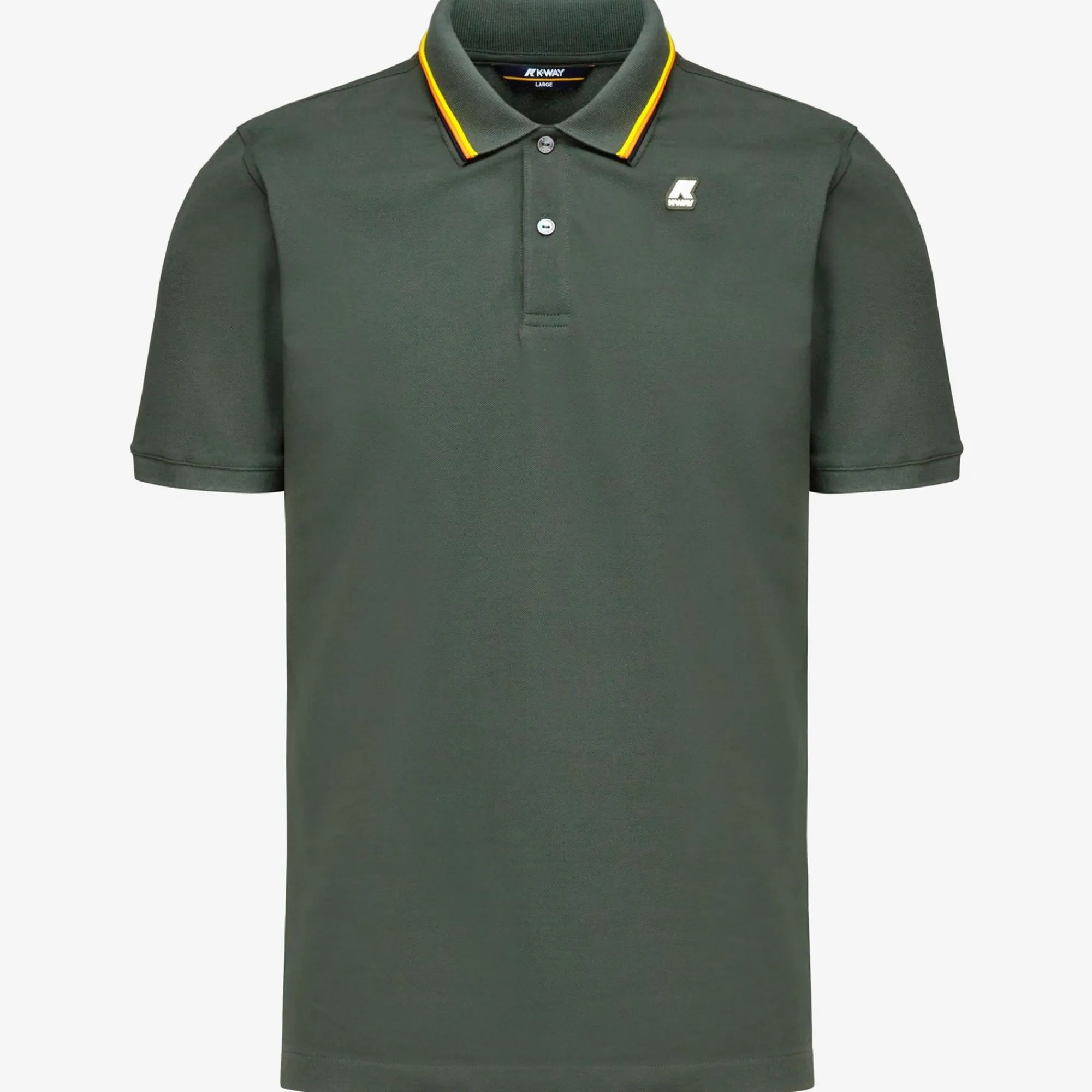 K-WAY Jud - Polo Shirts - Polo - Man - Green Blackish Shop