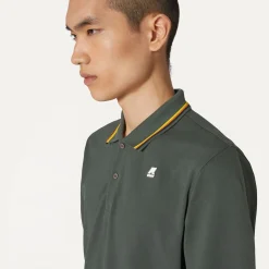 K-WAY Jud - Polo Shirts - Polo - Man - Green Blackish Shop