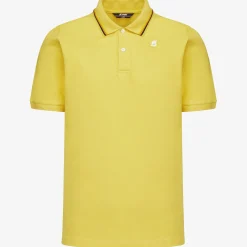 K-WAY Jud - Polo Shirts - Polo - Man - Yellow Sunstruck Store